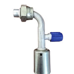# 10 90 Degree Female O-ring Fitting R-134a 13mm Suction Port