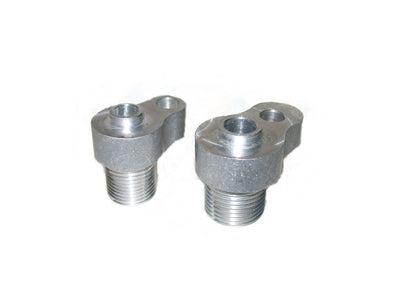 Peanut Style GM Sanden SD7 Compressor Discharge and Suction Block Fitting Set