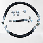 Jeep Wrangler TJ 2000-2006 with LS SD7B10 Compressor Motor Swap Hose Kit