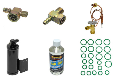 1991-1993 Wrangler R134a Conversion Kit with Oil Line Expansion Valve