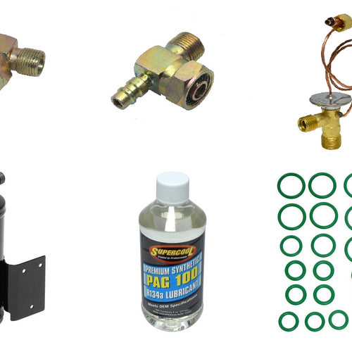 1991-1993 Wrangler R134a Conversion Kit with Oil Line Expansion Valve