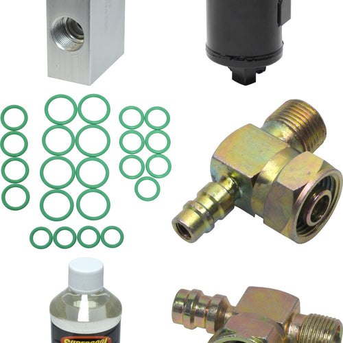 1987-1990 Cherokee 4.0L with 4" Drier R134a Conversion Kit