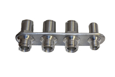 A-C and Heater Fitting Straight Bulkhead Fitting