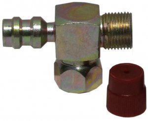 # 8 Discharge Fitting With R-134a Port